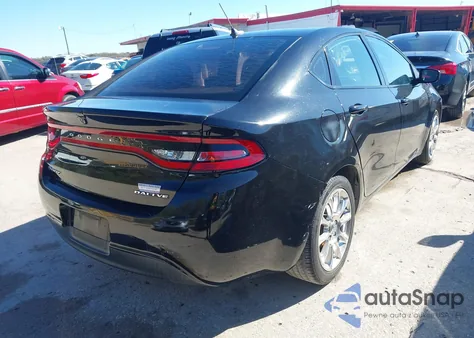 2016 Dodge Dart Sxt Sport Rallye из США, поврежденный, VIN 1C3CDFFA5GD818027